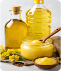 oil + ghee